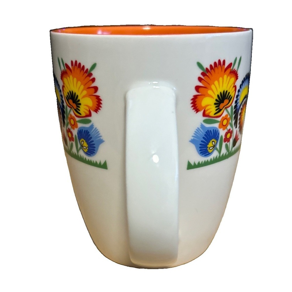 Lowicz Rooster Traditional Polish Evoke Folk Art Medium 420ml - Picture 2 of 6